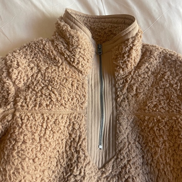 Abercrombie Half Zip Sherpa XS - Picture 6 of 10